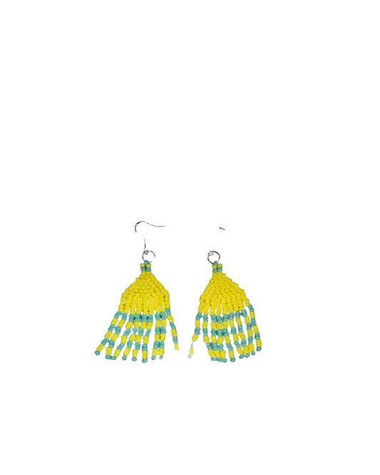 Hand Made African Beed || Earings